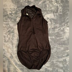 Black Leotard w/Lace Back